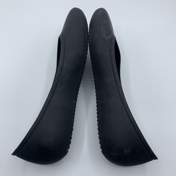 Crocs Women’s Brooklyns Flats  Black In Size 7 - Picture 4 of 8